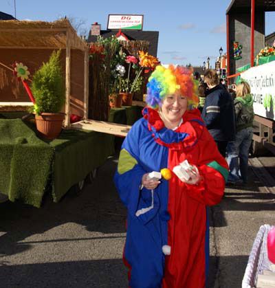 Clown in Blue in Clane