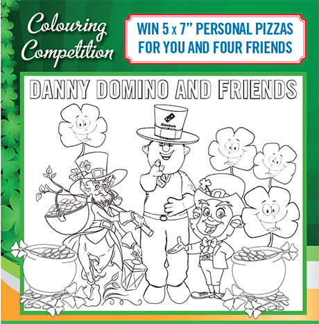 Clane Festival Dominos Colouring Competition 2016 - Download PDF 1.5mb