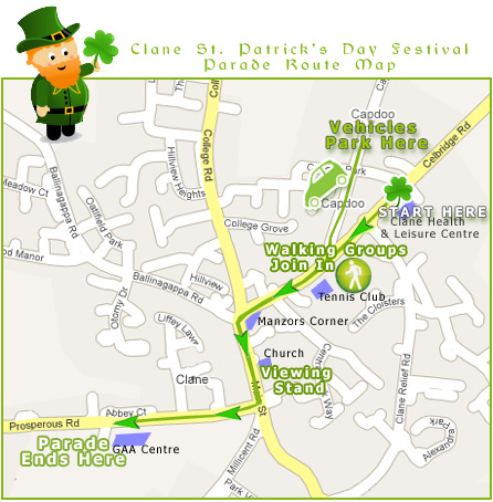 Parade Route Map