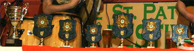 Trophies sponsored by Clane Project Centre