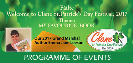 Clane Festival 2017 Programme of Events