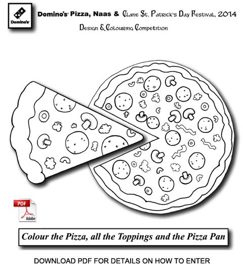 Clane Festival Dominos Colouring Competition 2014