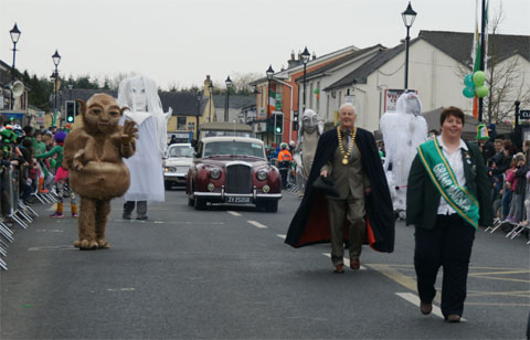 Grand Marshall 2015 St Patrick's Day Parade Clane - Jenny Casey