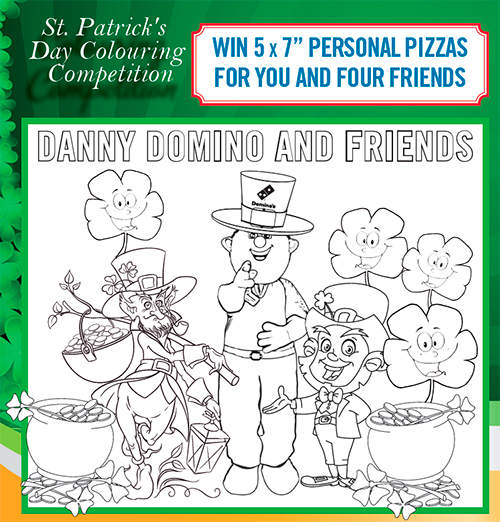 Clane Festival St. Patrick's Day Colouring Competition 2022