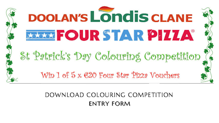 Colouring Competition St Patricks Day Clane 2024 Notice